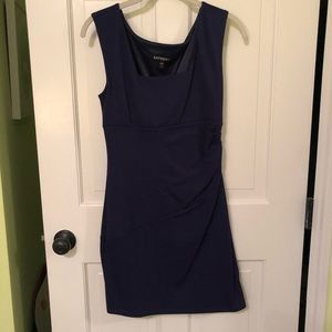 Navy blue Express Bodycon dress